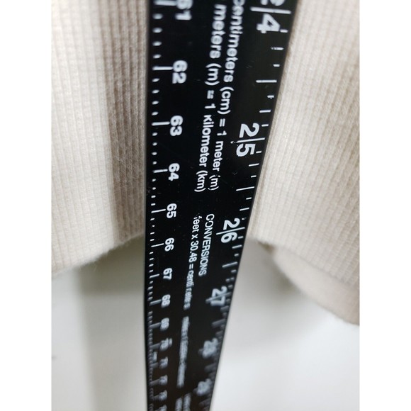 IZOD Mens Sweatshirt Size Large Ivory Pullover Long Sleeve - Picture 5 of 7